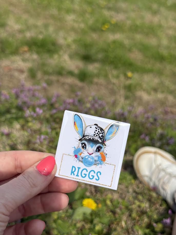 CUSTOM BOY Bunny with hat