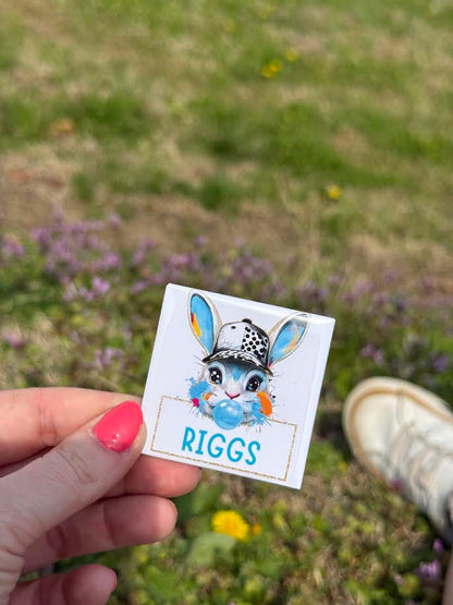 CUSTOM BOY Bunny with hat