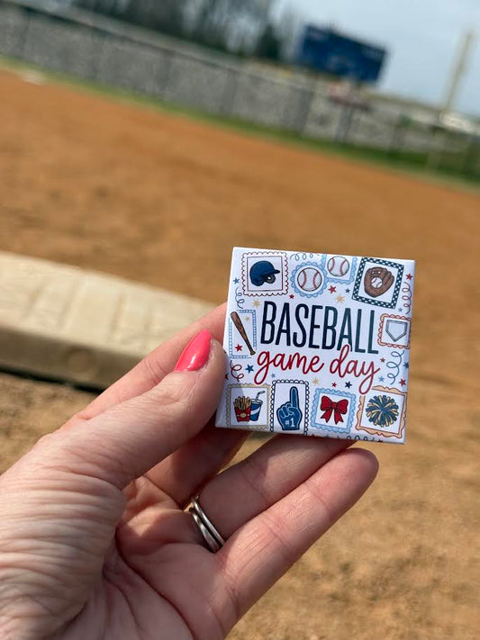 Baseball game day