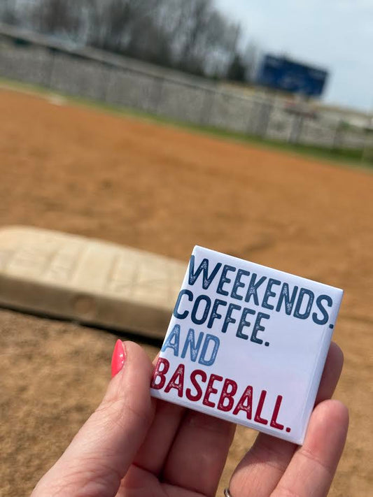 Weekends. Coffee. And Baseball.
