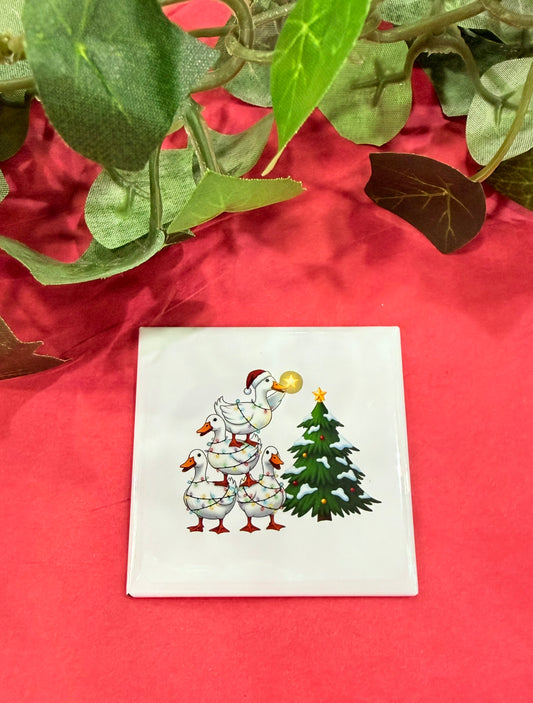 Goose Christmas Tree