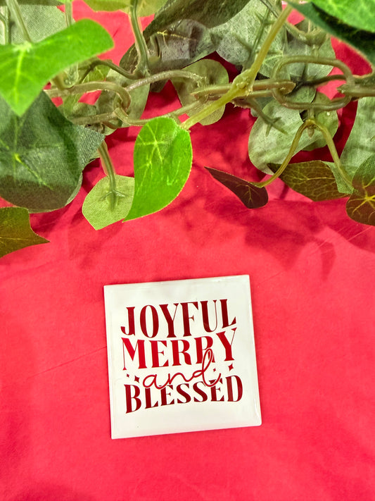 Joyful, Merry, Blessed